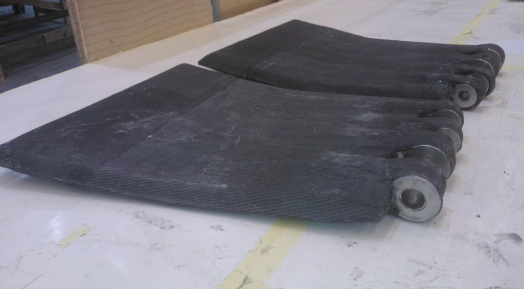 Carbon shroud chain plates 002
